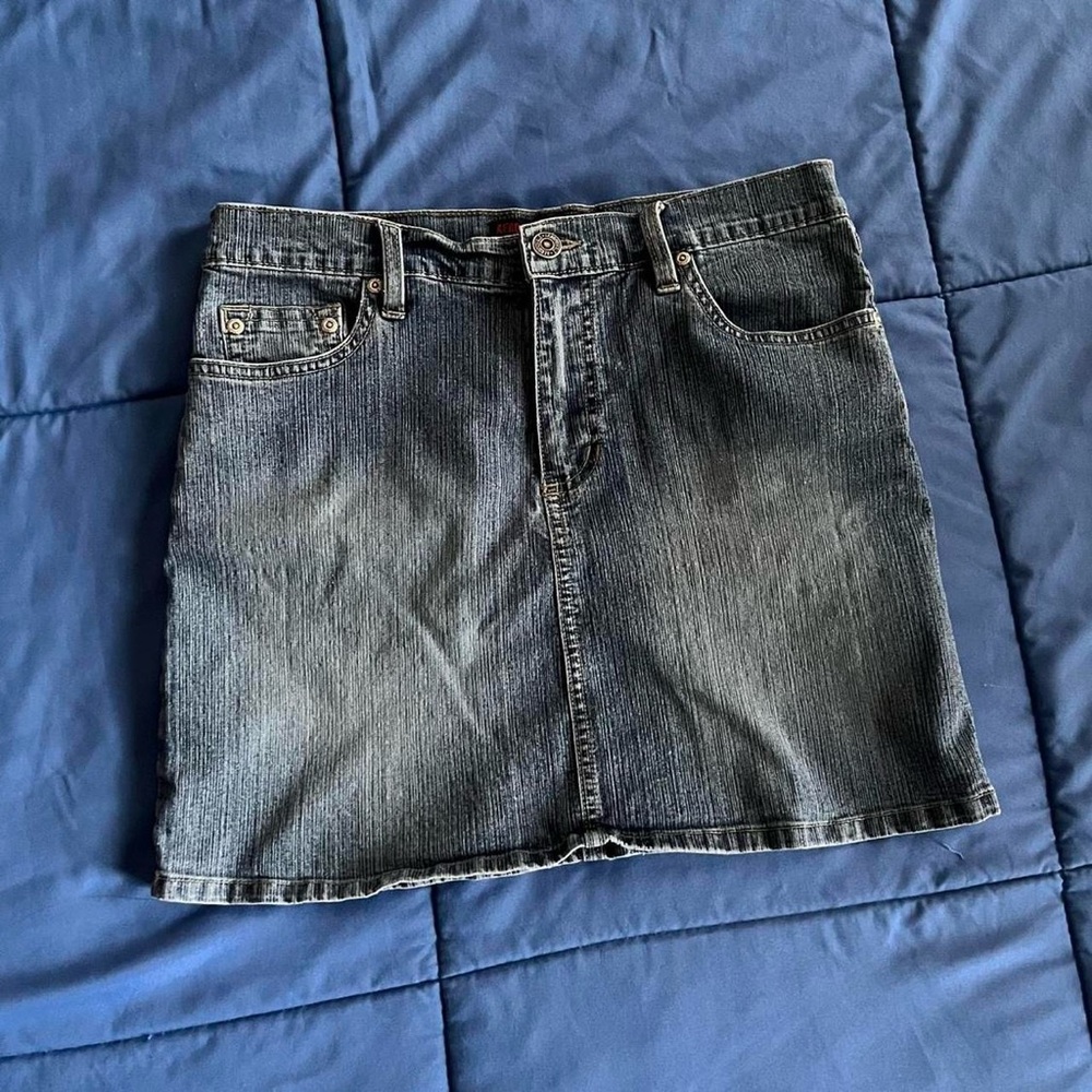 Aeropostale Blue Denim Mini Skirt